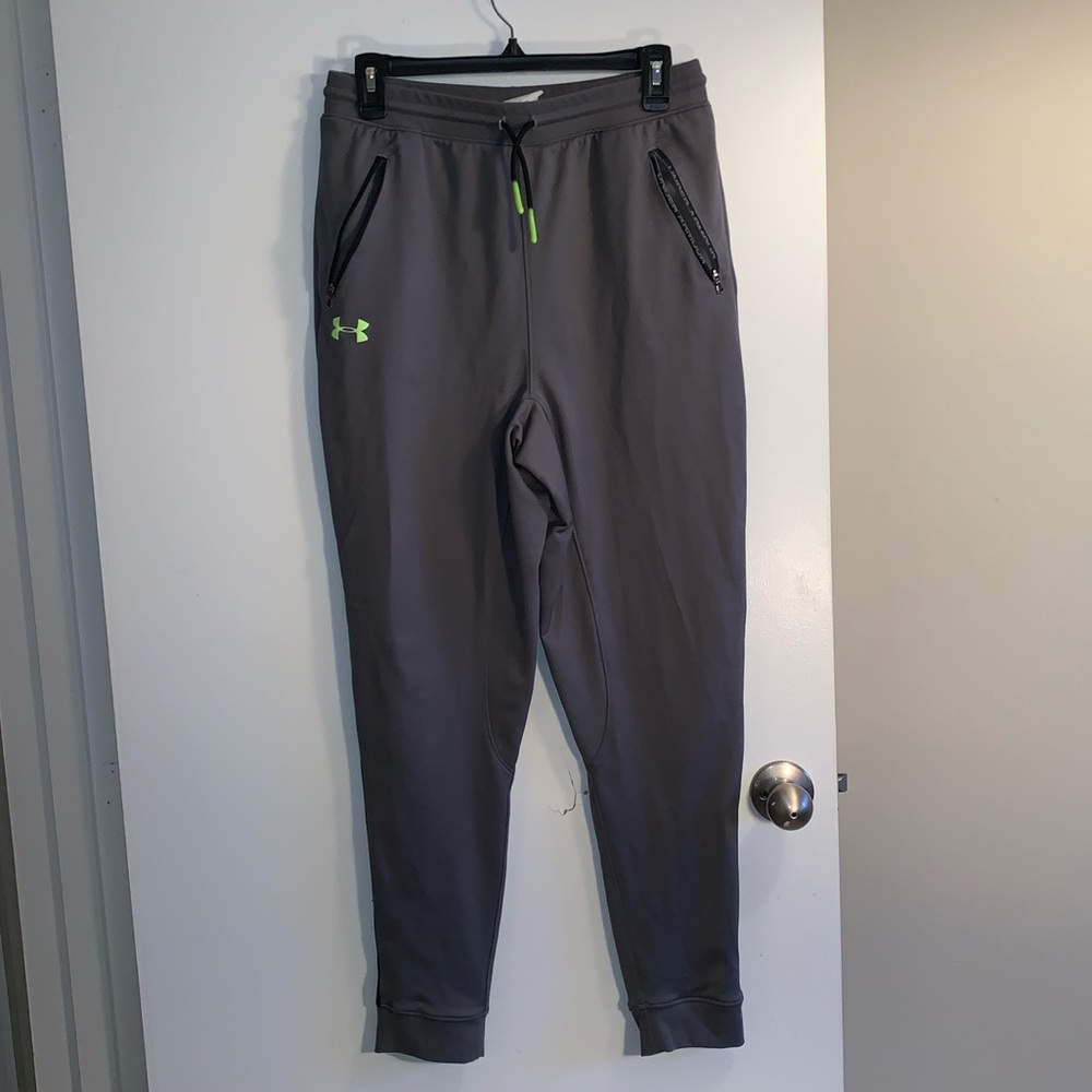 Green & Grey Under Armour Joggers